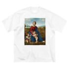 世界美術商店の牧場の聖母 / Madonna del Prato Big T-Shirt