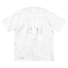 あくむ病院のふわねこ・しんどろ～む ビッグシルエットTシャツ