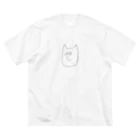 ki-pon/キーポンのこの人の顔 ビッグシルエットTシャツ