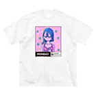 x曜日の彼女 の04-1-lingerie-Monday ビッグシルエットTシャツ