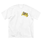 PONPON STUDIOのスマッシュ［PONPON FRIENDS SERIES］ Big T-Shirt