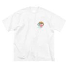 すきっ歯のコアラ抱きせいちゃん ビッグシルエットTシャツ