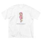 ShimashimaTanpan'sのタイツの妖精さんＴシャツ！ ビッグシルエットTシャツ