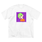 まりもぐも MMMのDuLL／無気力系 ビッグシルエットTシャツ