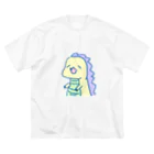 ぶらっくぺっぱーのきょうりゅう ゆるんる ビッグシルエットTシャツ