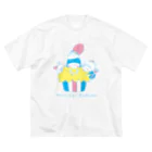 spicemachine-shopのMainichi kodomo cupcake ビッグシルエットTシャツ