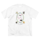 fortunecatのCat of the world ビッグシルエットTシャツ