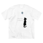 das_Ende(ダスエンデ)の犬と風船「祈り…」 ビッグシルエットTシャツ