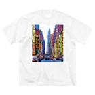 GALLERY misutawoのニューヨーク ブロードウェイの喧騒 Big T-Shirt