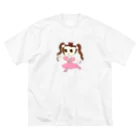 HONOMINEのバレエっ娘 ビッグシルエットTシャツ