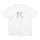 生活の 絵が下手な人の考える猫(マイルド） Big T-Shirt