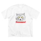 nemunoki paper itemのシャァァァァァ！！ ビッグシルエットTシャツ