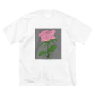 サラスシのmy ROSE ビッグシルエットTシャツ