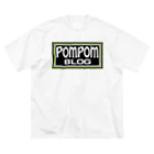 mf@PomPomBlogのPOM CRUZ ビッグシルエットTシャツ