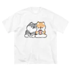 ほんわかしばいぬのほんわか黒しば(スマホ) Big T-Shirt