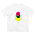 ライブハウス秘密 (Live House Himitsu)のだんごむしくん ビッグシルエットTシャツ