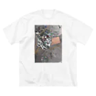 月間植樹の６月号のとある特集の背景 Big T-Shirt