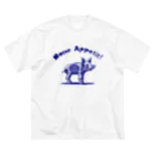 Radical Artistry StudioのBone Appetit! – Playful Skeletal Swine Style Big T-Shirt