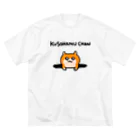 NORICOPOの穴から覗くクソハムちゃん ビッグシルエットTシャツ