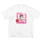 airyuuのたこぺんまる、あいり ビッグシルエットTシャツ