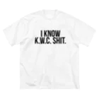 a bitch called 841.のI know K.W.C shit. ビッグシルエットTシャツ