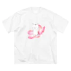 まるまろにゃんずのまるまろにゃんず ビッグシルエットTシャツ