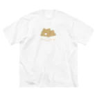 ひじき🐻のひじきのくま(リラックス) ビッグシルエットTシャツ