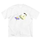 ぷにっと！パピなみ【公式】のモンシロチョウ(せいちゅう) Big T-Shirt