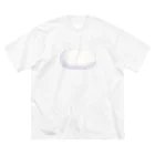 ぷにっと！パピなみ【公式】のカイコガ(まゆ) ビッグシルエットTシャツ