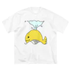 nerucoの本気のクジラさん ビッグシルエットTシャツ