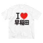 I LOVE SHOPのI LOVE 早稲田 Big T-Shirt