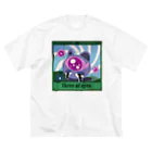 DJのおみせのthree of eyes ビッグシルエットTシャツ