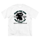 BRAVE PAW PADSのB.P.P  FL ねこT ビッグシルエットTシャツ