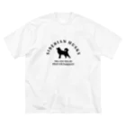 onehappinessのハスキー　happiness!　【One:Happiness】 ビッグシルエットTシャツ