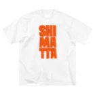 狭間商会のSHIMATTA orange ビッグシルエットTシャツ