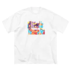 ぷんすこ(♂)のAll I Need is Vitamin Sea ビッグシルエットTシャツ