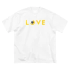 コチ(ボストンテリア)の両面プリント:ボストンテリア(月LOVE)[v2.8k] Big T-Shirt