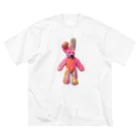 NAKED QUILTのウサチャ Big T-Shirt