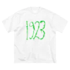 1923の1923-green ビッグシルエットTシャツ