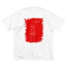 寿々木ここねのlove fight ビッグシルエットTシャツ