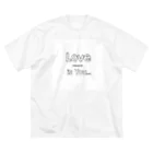 SeasonsScent のLove is You ビッグシルエットTシャツ