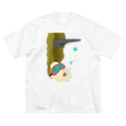 donmakiの深海の夏 ビッグシルエットTシャツ