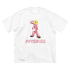 すみおのSUZURI屋さんのスタコラ ビッグシルエットTシャツ