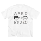 あずき坊主のAFRO to BOUZU ビッグシルエットTシャツ