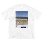 ちの間の砂浜タバコシリーズ ビッグシルエットTシャツ