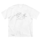 よこしま りすのジリスを讃えよ ビッグシルエットTシャツ