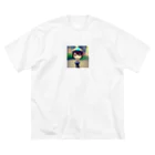InoMasaの散歩ガール　 Big T-Shirt