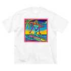 COCOSURFのサイケデリックCOCO Big T-Shirt