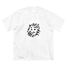 Tako00の動物 ビッグシルエットTシャツ