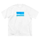 naaa._.♡石垣島のBlue Big T-Shirt
